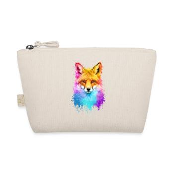 Fuchs Aquarell Illustration - Bio-Täschchen - Natur - Vorne