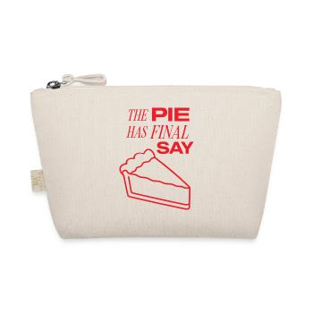 Kuchen – The Pie Has Final Say - Bio-Täschchen - Natur - Vorne