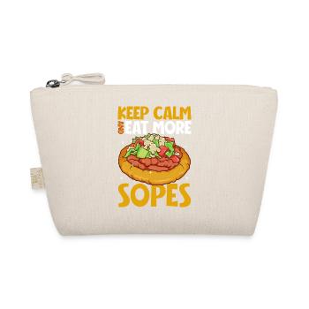 Keep Calm - Sopes - Bio-Täschchen - Natur - Vorne