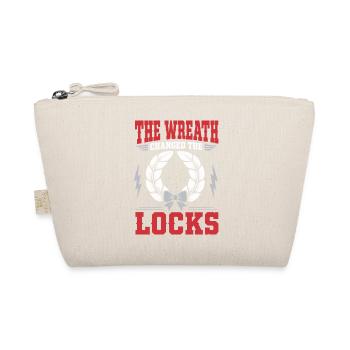 Kranzhumor – The Wreath Changed the Locks - Bio-Täschchen - Natur - Vorne
