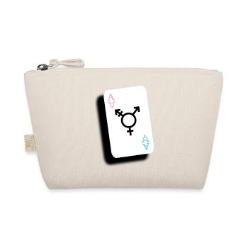Ace of Trans - Bio-Täschchen - Natur - Vorne