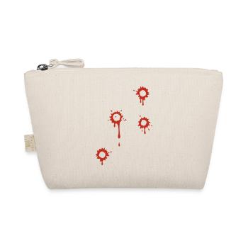 Bullet Hole - Organic Pouch - nature - Front