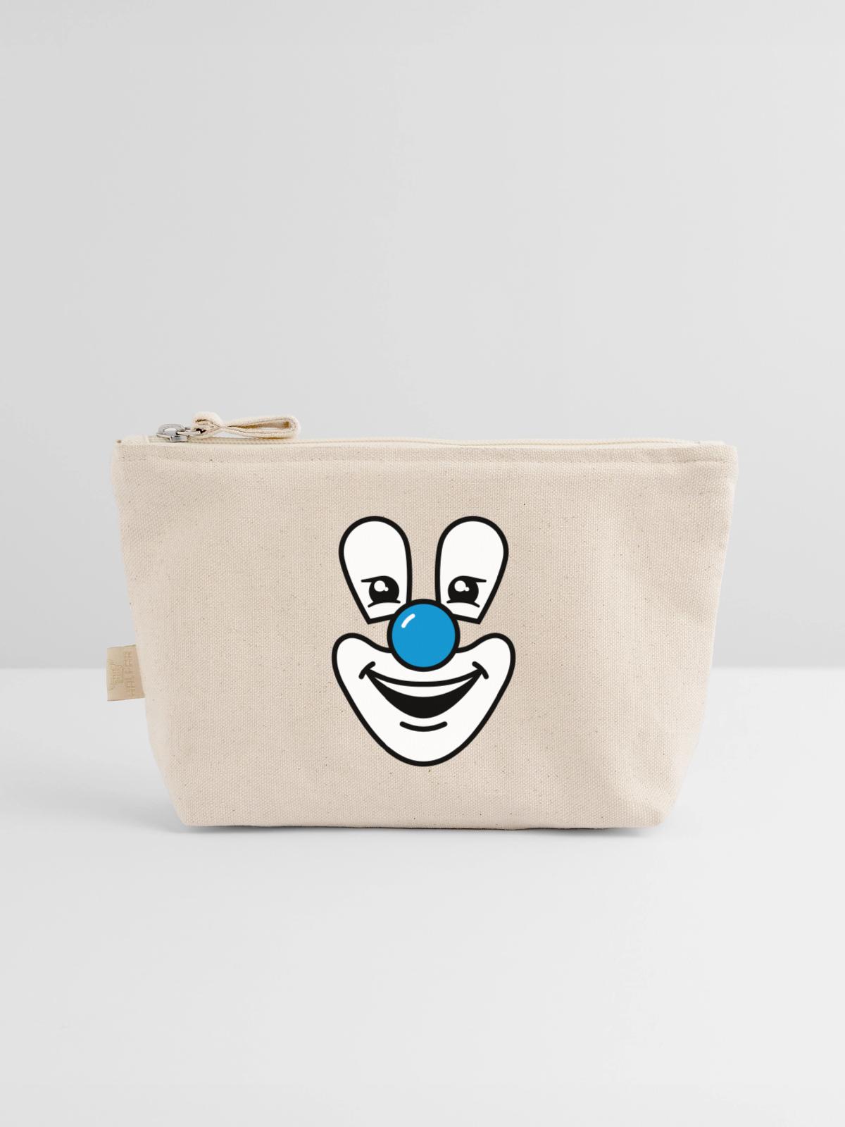 Clown - Bio-Täschchen - Natur - Vorne