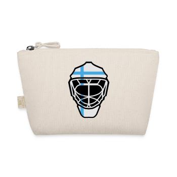 Hockey Goalie Maske Finland - Bio-Täschchen - Natur - Vorne