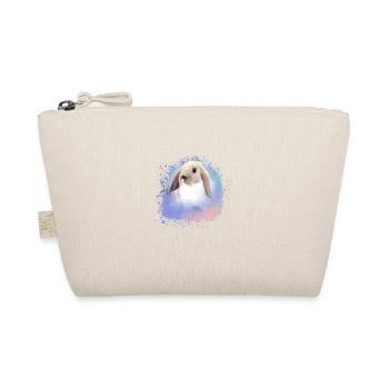 rabbit, rabbit, pink, graffiti, painting, colorful - Organic Pouch - nature - Front