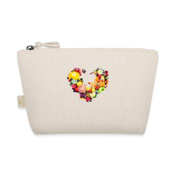 heart, fruit, fruit heart, colorful, apples, cuisine - Organic Pouch - nature - Front