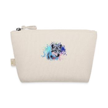 loup, chien, husky, chien, coloré, illustration - Trousse biologique - nature - Devant