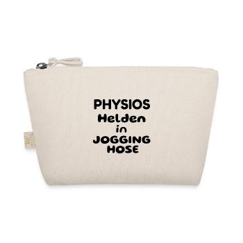 Physios Helden in Jogginghose, Physiotherapeut - Bio-Täschchen - Natur - Vorne