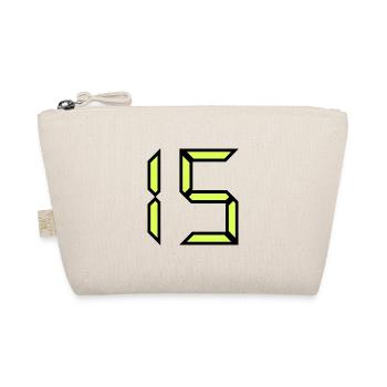 15 ANS. 15. 15e ANNIVERSAIRE. ANNIVERSAIRE 15 ANS. - Trousse biologique - nature - Devant