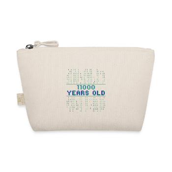 24th birthday 24 years old Binary Code Computer Science - Organic Pouch - nature - Front