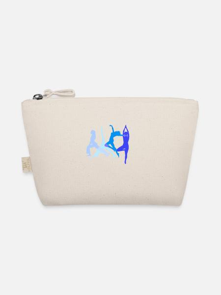 tournamentin, yoga,sport,exercises,dancer,gymnastics,b - Organic Pouch - nature - Front