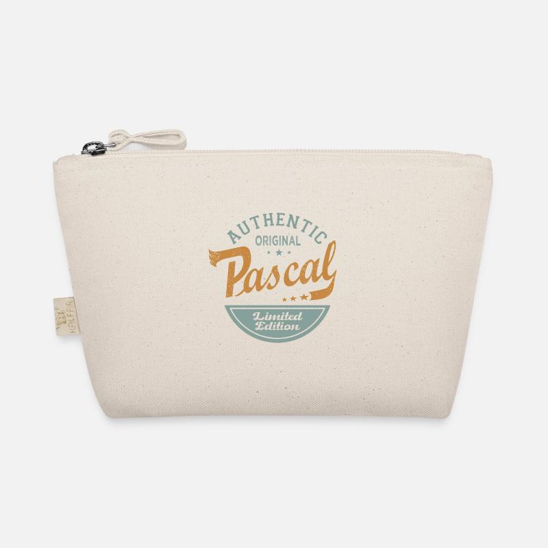 Pascal first name Gift Personalized tshirt pascal Organic Pouch