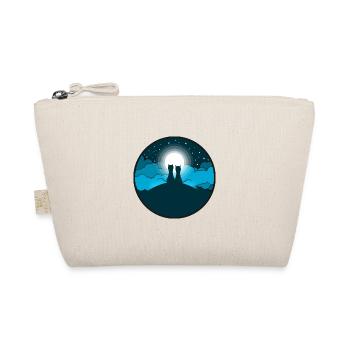Cats Night Stars Stars Clouds Gift Heaven - Organic Pouch - nature - Front