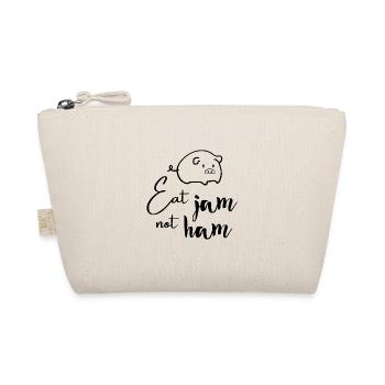 Eat Jam Not Ham - Organic Pouch - nature - Front