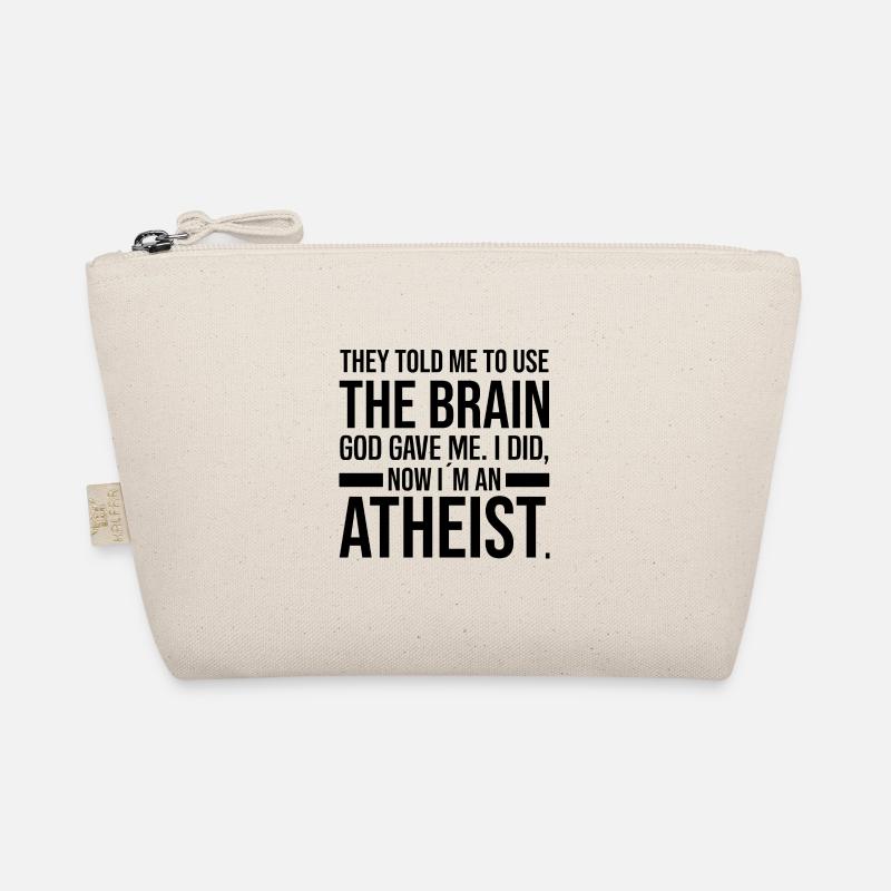 Atheismus Sprüche Bio-Täschchen