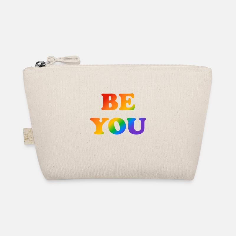 BE YOU Rainbow LGBT Pride Organic Pouch