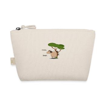 Fat horse scrubs its bottom - Organic Pouch - nature - Front