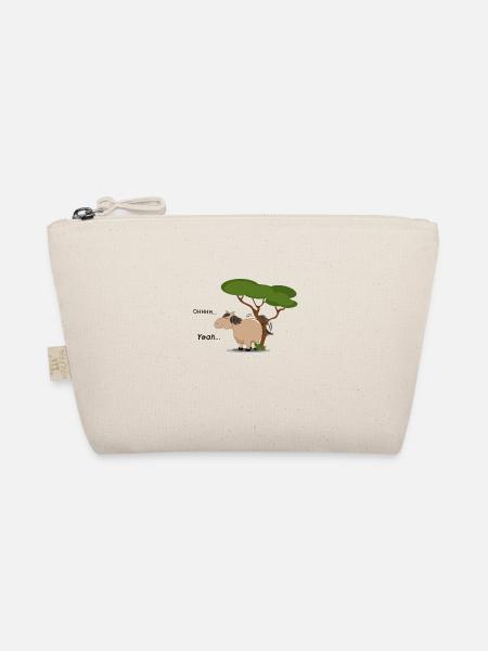 Le gros cheval frotte ses fesses - Trousse biologique - nature - Devant