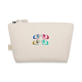 guinea pig, graffiti, painting, colorful - Organic Pouch - nature - Front