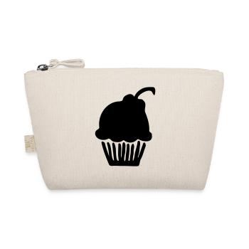Muffin birthday gift tart birthday cake - Organic Pouch - nature - Front