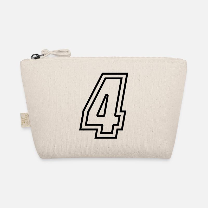 4 Number number Organic Pouch