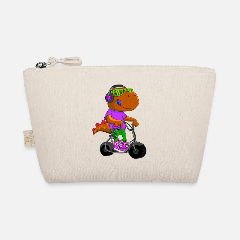 Dino Scooter Dino Lover Drôle d’idée cadeau Trousse biologique