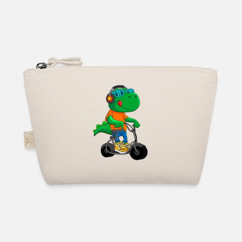 Dino Scooter Dino Lover Drôle d’idée cadeau Trousse biologique
