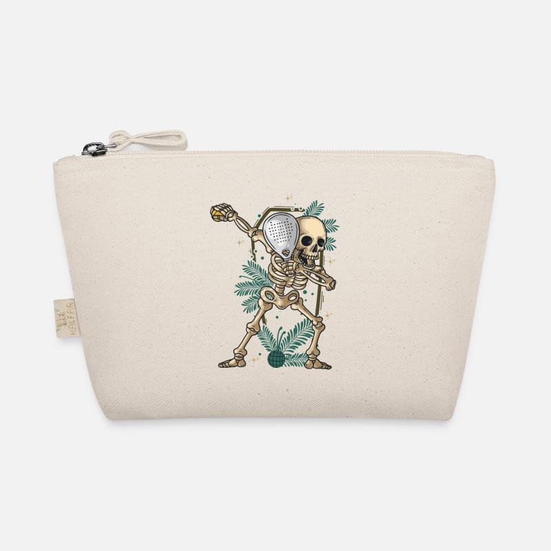 Halloween Padel Dabbing Skeleton Padel Racket Organic Pouch