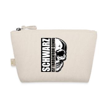 Black Colorful enough | Colors can be changed - Organic Pouch - nature - Front