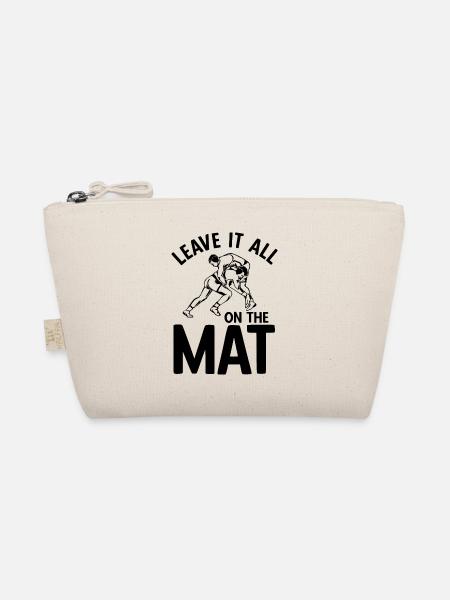 Grappling Martial Arts Wrestling - Bio-Täschchen - Natur - Vorne