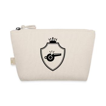 Trillerpfeife Pfeife Wappen - Bio-Täschchen - Natur - Vorne