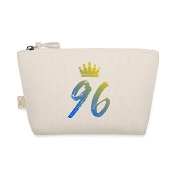 96 Number crown - Organic Pouch - nature - Front