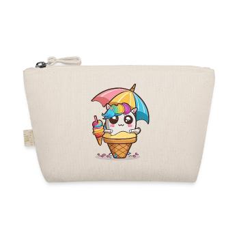 Summer unicorn - your new favorite clothing - Organic Pouch - nature - Front