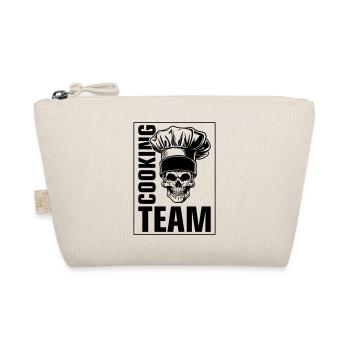 Skeleton Cooking Team - Organic Pouch - nature - Front