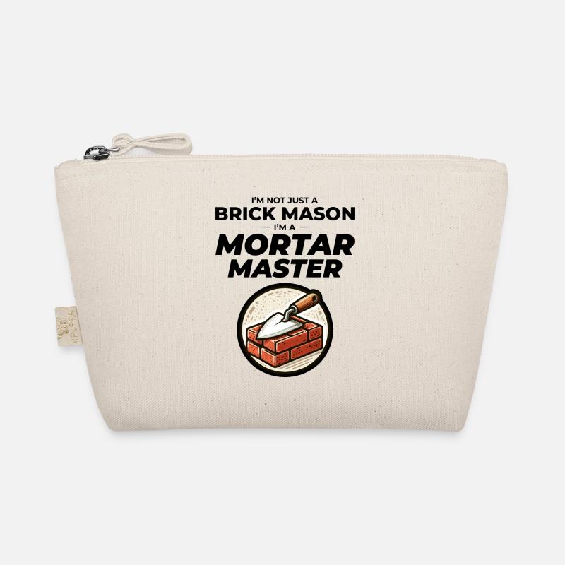 Mörtel meistern: Der Witz eines Maurers Bio-Täschchen