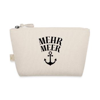 Mehr Meer - Bio-Täschchen - Natur - Vorne