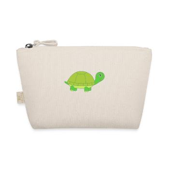 Turtle Turtles - Organic Pouch - nature - Front
