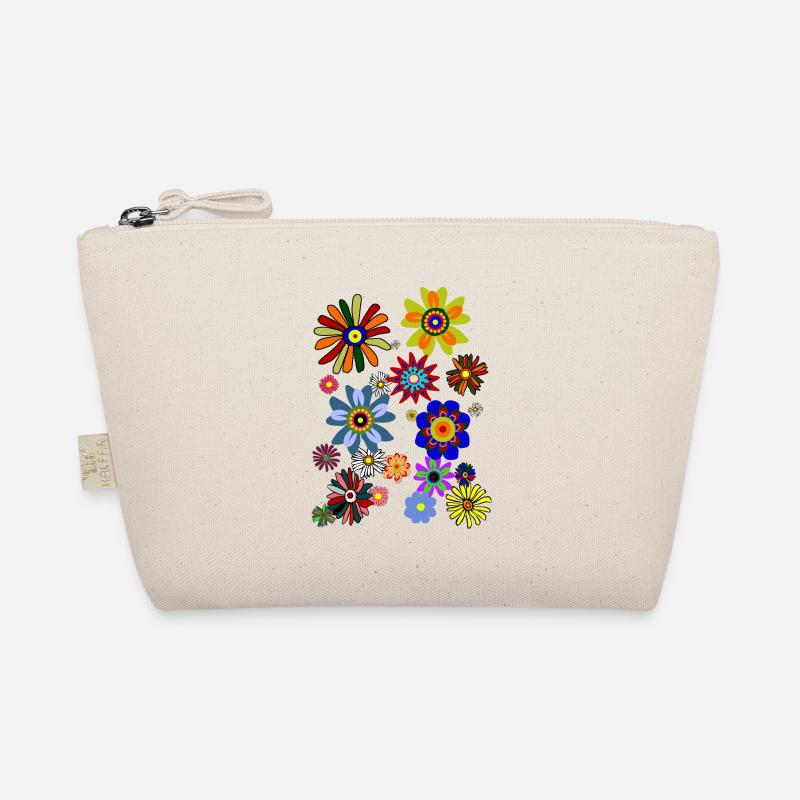 Flower Power & Fleurs (Blümchen1.0) - Trousse biologique - nature