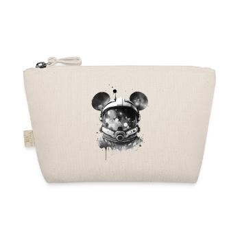 Astronaut Mouse, Helmet, Spacesuit, Space, Space - Organic Pouch - nature - Front