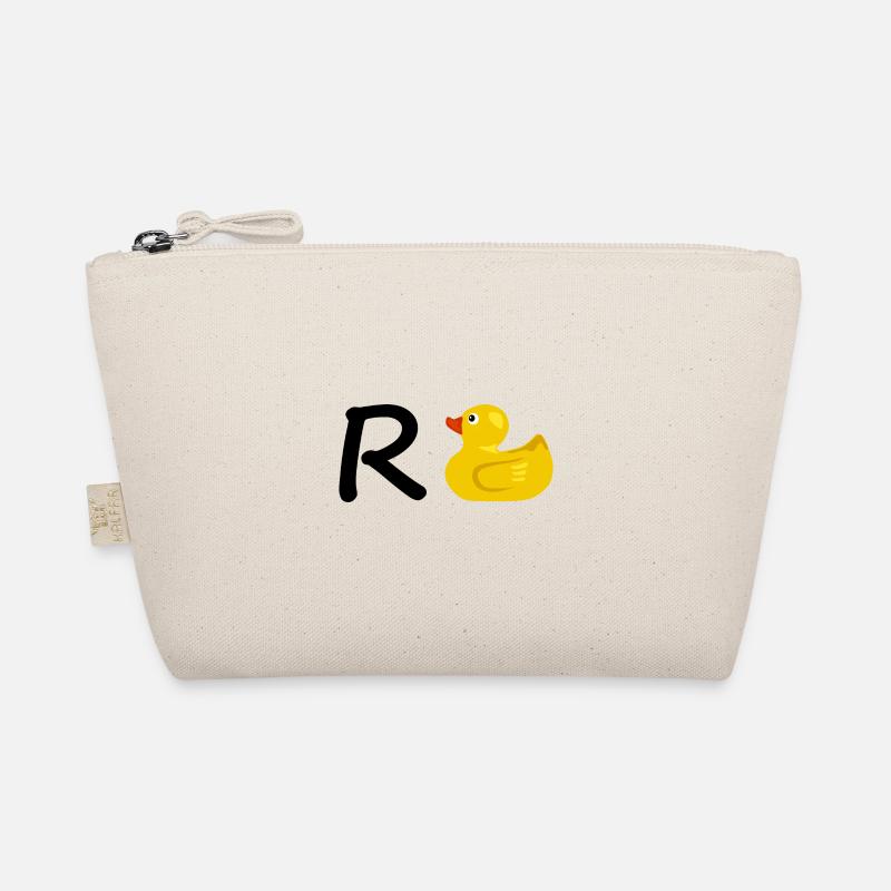 Rente Ente Ruhestand Rentner Rentnerin Geschenk - Bio-Täschchen - Natur