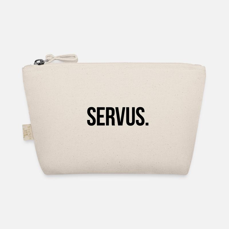 SERVUS. - Schlicht und Aussagekräftig Bio-Täschchen