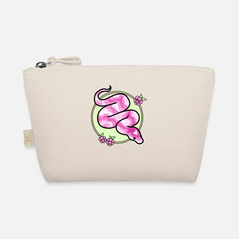 Raspberry snake Organic Pouch