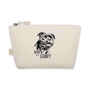 STAFFORDSHIRE BULL TERRIER Staffy Wilsigns - Organic Pouch - nature - Front