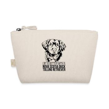 NOUVELLE-ÉCOSSE DUCK TOLLING RETRIEVER LIFE IS BETTER - Trousse biologique - nature - Devant