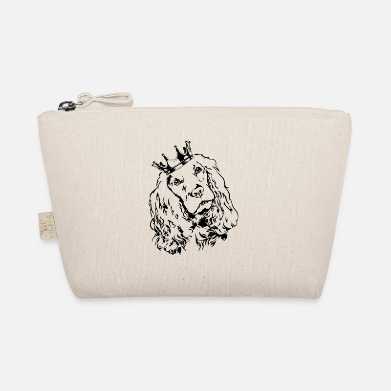 COCKER SPANIEL Krone Hund Hunde Wilsigns Bio-Täschchen