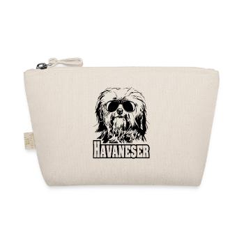 HAVANESER cool sunglasses dogs dog - Organic Pouch - nature - Front