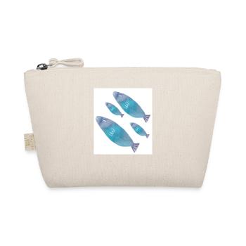 Fische - Bio-Täschchen - Natur - Vorne