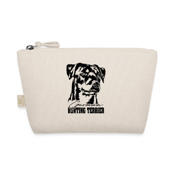 German Hunting Terrier Jagdhunde Portrait Wilsigns - Bio-Täschchen - Natur - Vorne