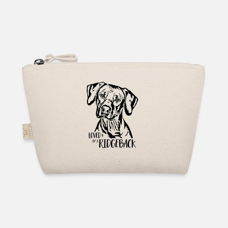 Loved by a Ridgeback Hunde Rhodesian Ridgeback Bio-Täschchen