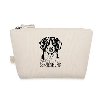 Entlebucher Sennenhund Portrait Hunde Wilsigns - Bio-Täschchen - Natur - Vorne